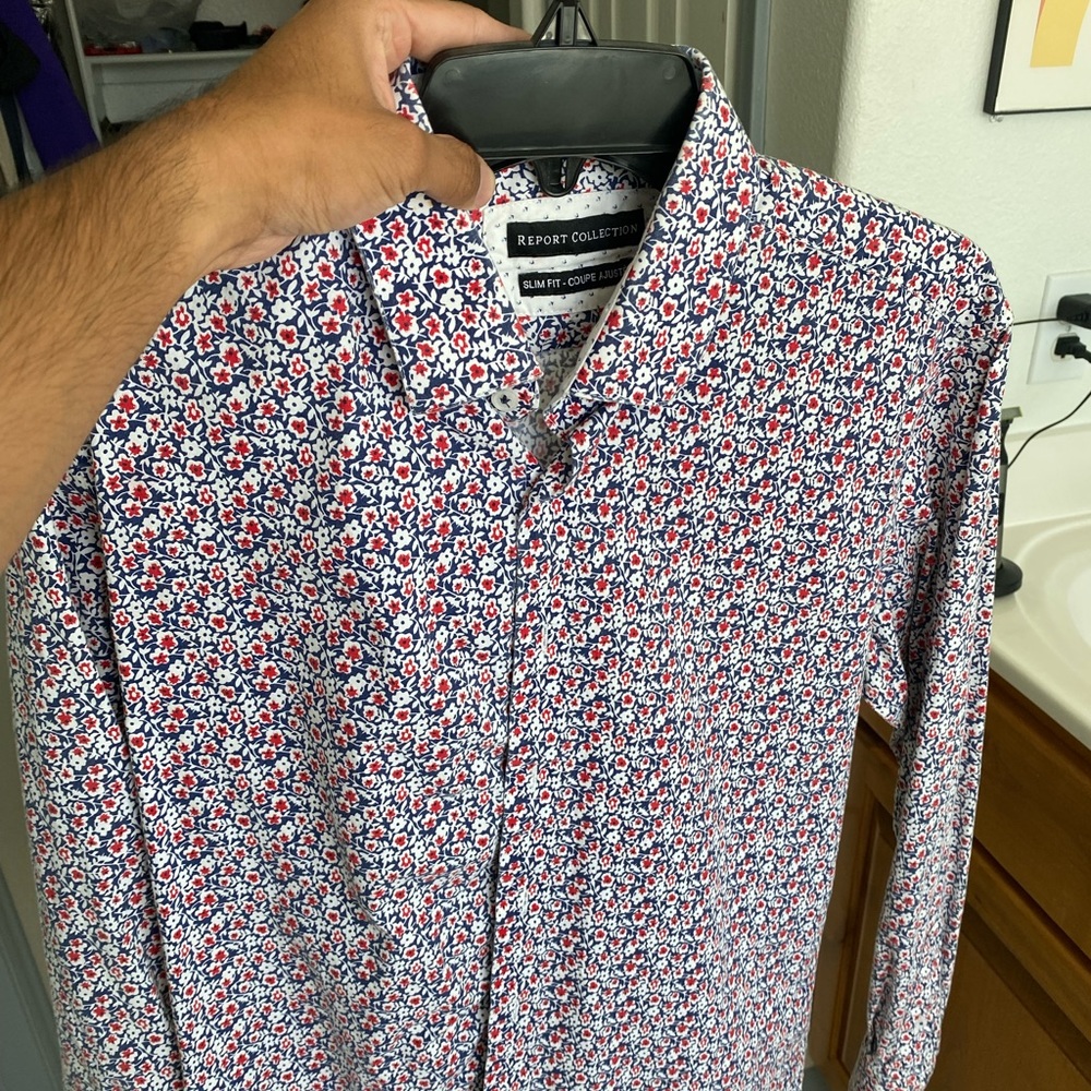 Floral Dress Shirt